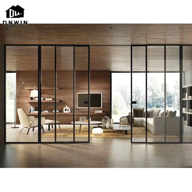 Modern Style Residence Patio Aluminium Double Glass Casement Sliding Doors and Windows