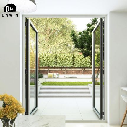 New Design Custom High Quality Villa Patio Aluminium Double Casement Door