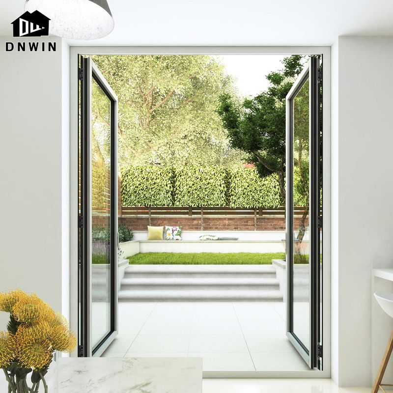 New Design Custom High Quality Villa Patio Aluminium Double Casement Door