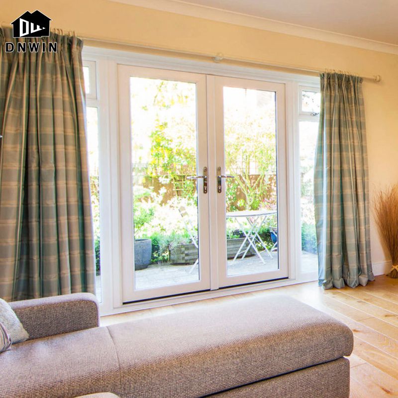 Factory Made Villa Balcony Aluminium Inswing Casement Patio Door