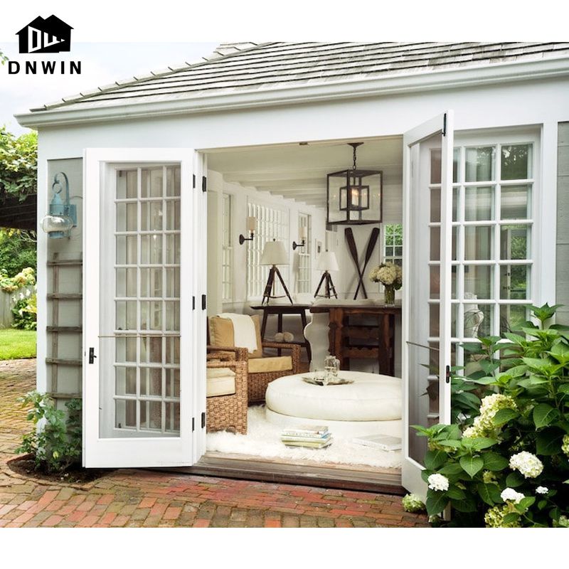 Apartment House Modern Design Living Room Interior Double Glazed Aluminum Casement Door