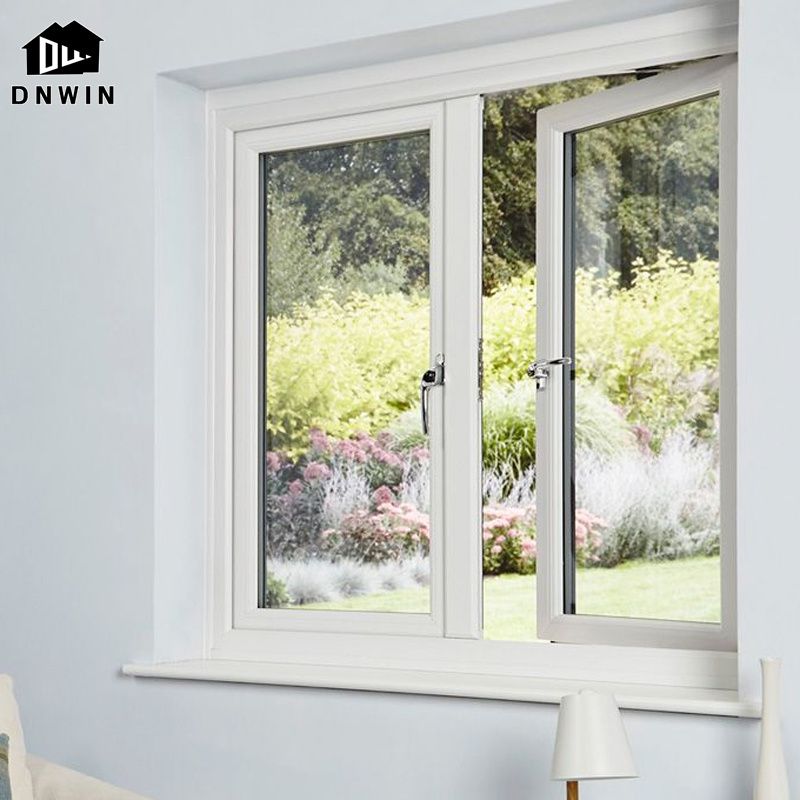 High Quality Building Aluminium Soundproof Tempered Glass Casement Window