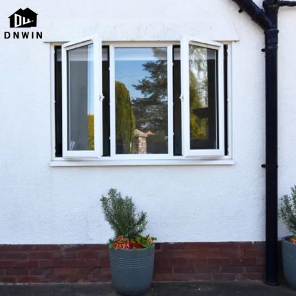 Factory Customized Houses Aluminium Double Glass Casement Window