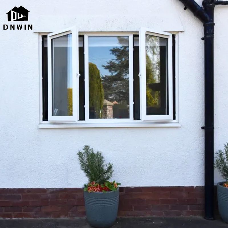 Factory Customized Houses Aluminium Double Glass Casement Window