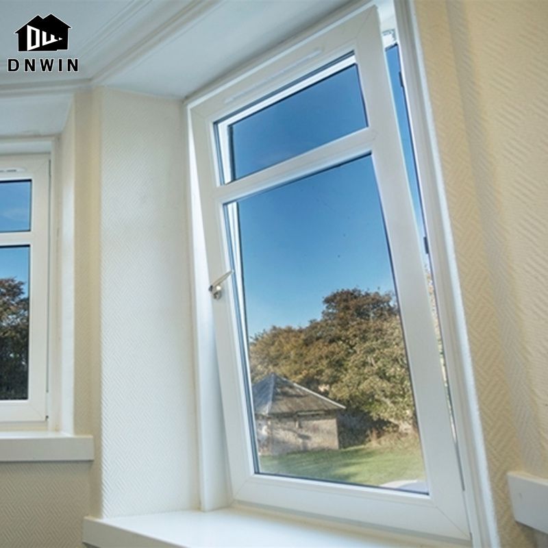 Modern Style Simple Design Aluminium Triple Glazing Glass Narrow Frame Tilt and Turn Windows