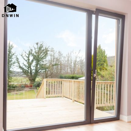 Modern Style Simple Design Aluminium Triple Glazing Glass Narrow Frame Tilt and Turn Windows