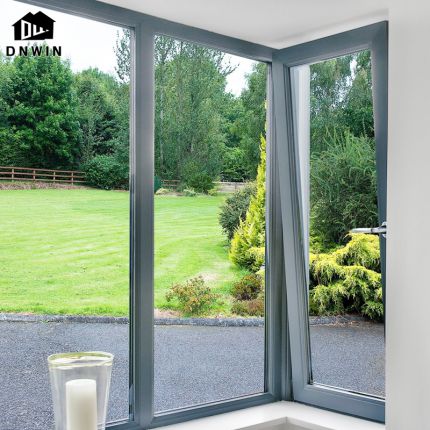 Custom High Quality Modern Style Aluminum Low-e Glass Tilt and Turn Window