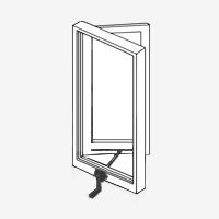 Crank Open Swing Windows