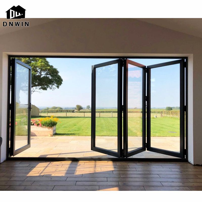 double glazed fold door