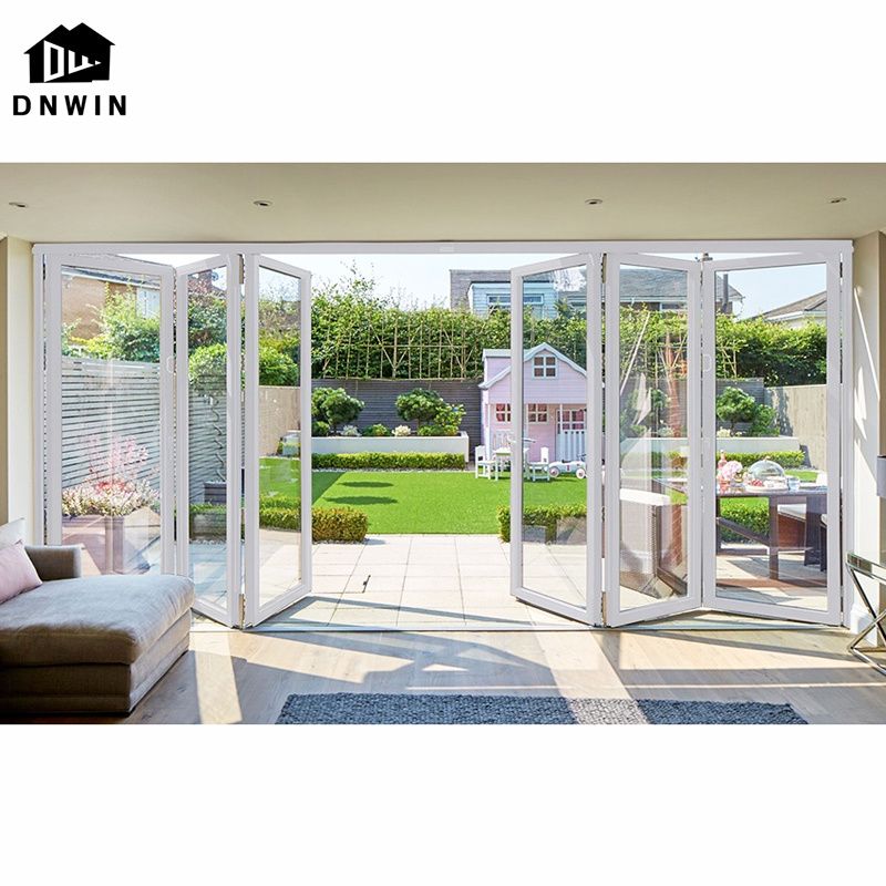glass exterior folding glass door