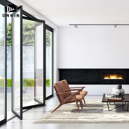 horizontal folding door