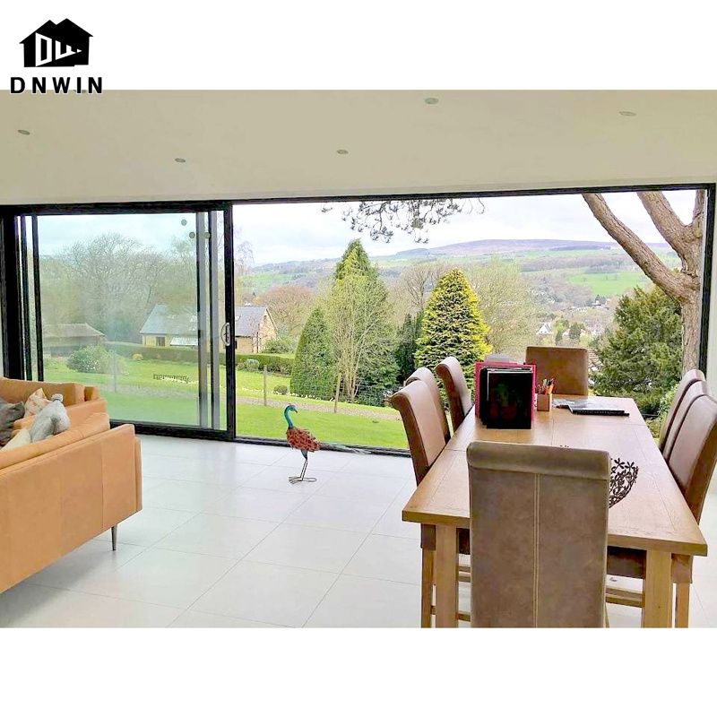 double glass sliding door