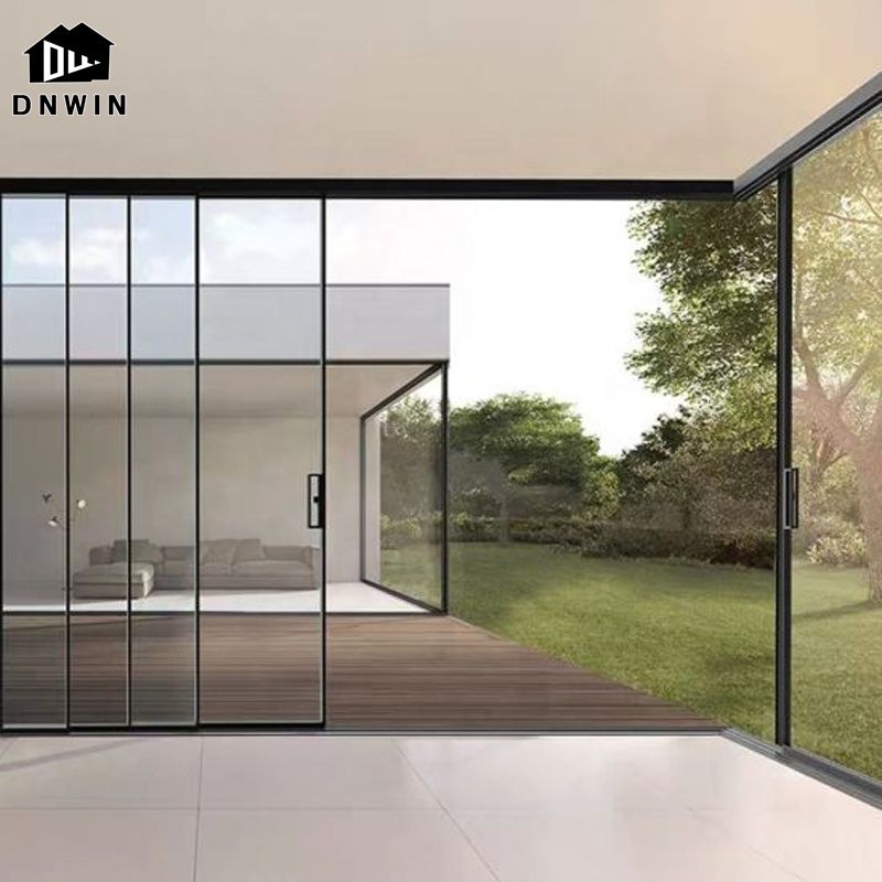 sliding door built in system