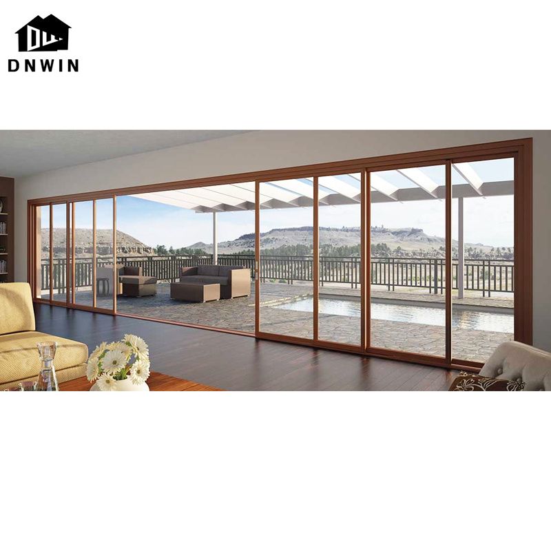 sliding door glazed aluminium
