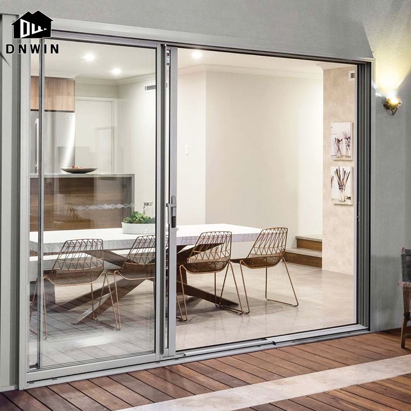 Sliding aluminum door