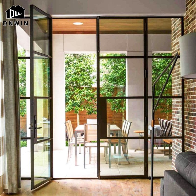 aluminum swing door