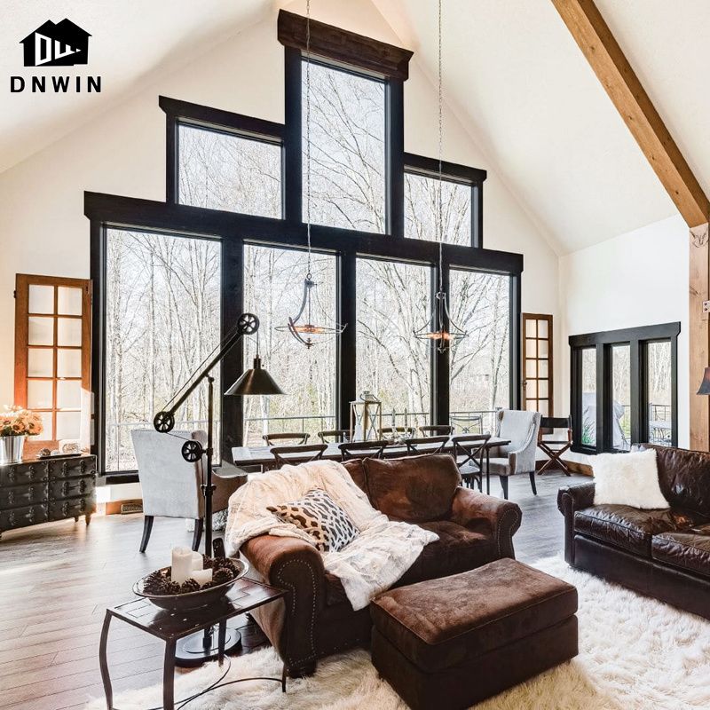 custom American style exterior window