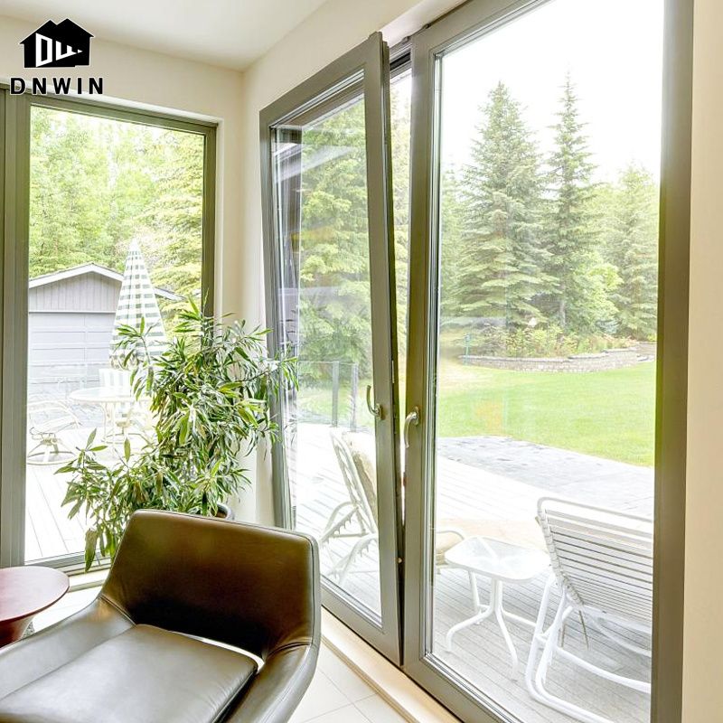 Sound insulation glass tilt turn window