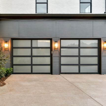 residential glass garage door