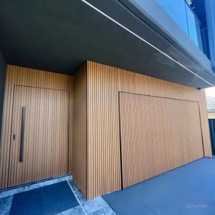 Aluminum Flush Mount Batten Garage Door