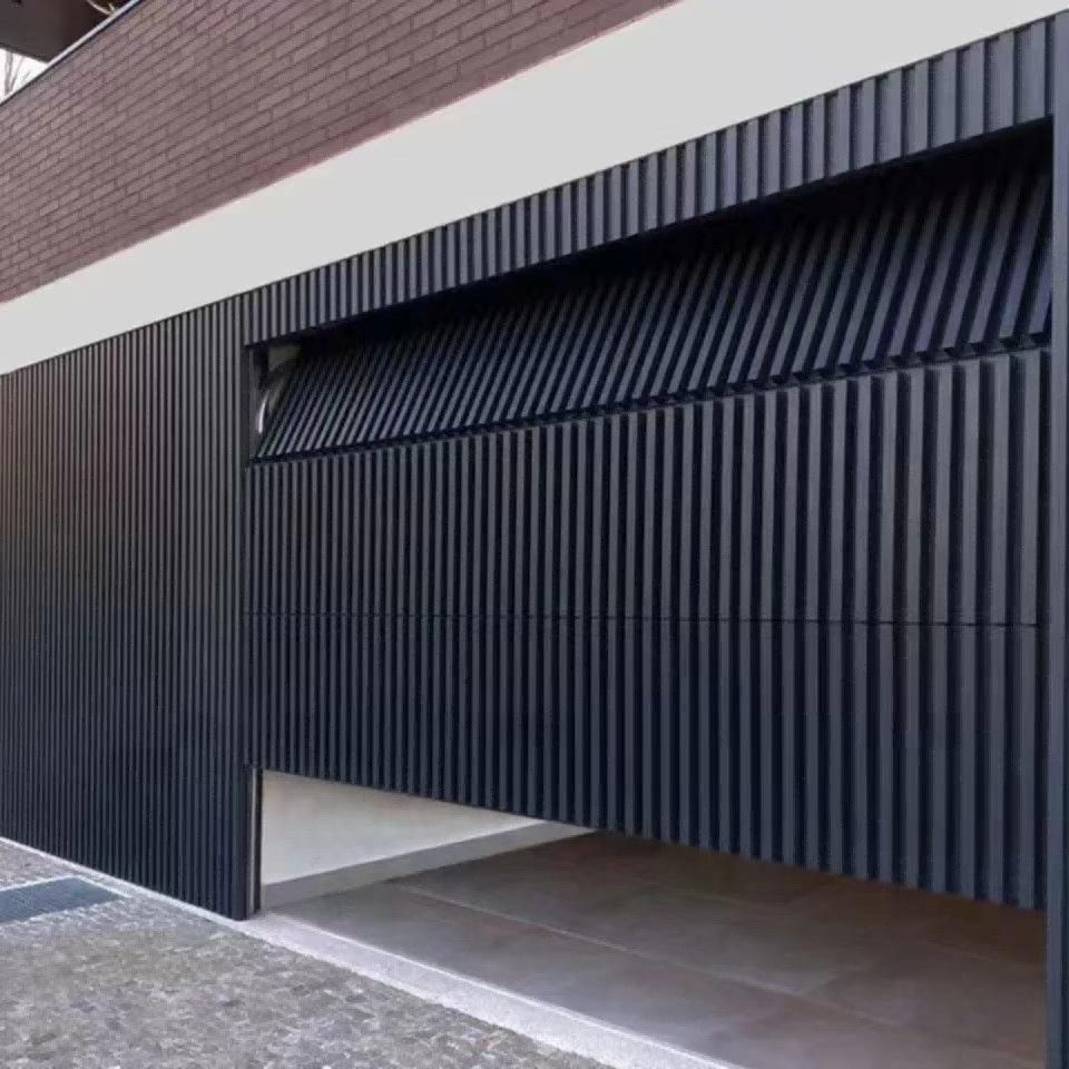 Aluminum batten garage door